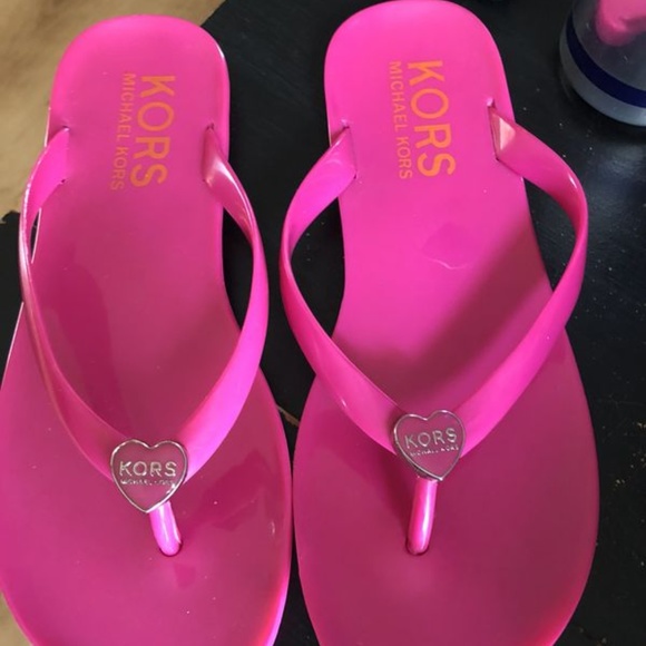 KORS Michael Kors Other - Girls Kors Michael Kors flip flops
